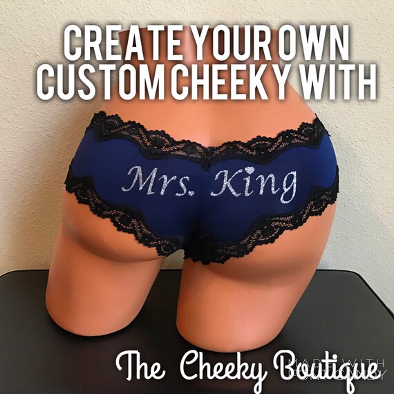 Personalized Panties / Bachelorette Party / Birthday Party / Bridal Shower / Divorce Party / Wedding / Engagement / Boudoir Shoot