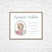 Signature Drink Sign with Custom Watercolor Pet Portrait