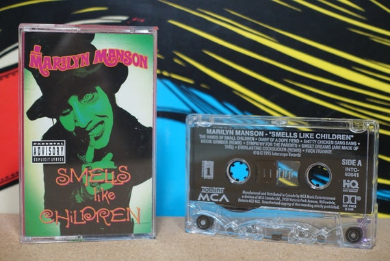 Smells Like Children by Marilyn Manson Vintage Cassette Tape