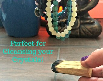 Palo Santo Sticks, Ethically Sourced from Peru, Cleansing Your Mala & Crystals - Clearing Negative Energy - Setting Intentions