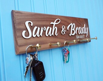 Personalized Key Ring Holder Personalized Key Ring Holder