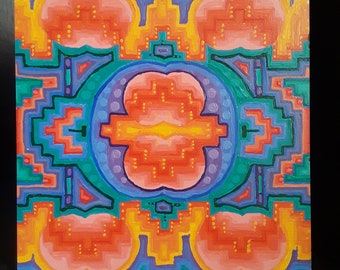 Original -Ringsherum- Painting