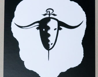 Panolero postcard with envelope