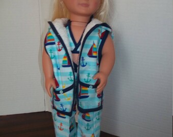 3pc doll beach outfit