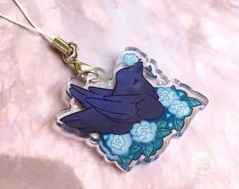 Blackbird at Midnight Charm