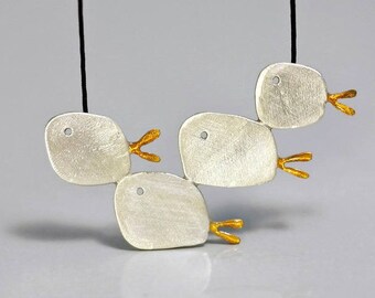 Sterling Silver 925 fish pendant