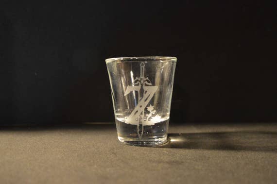 Legend of Zelda "Z" shot glass