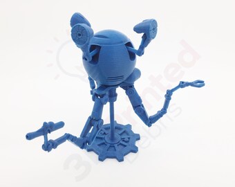 Codsworth (AKA Mr. Handy) Pose-able Figurine inspired by Fallout Series