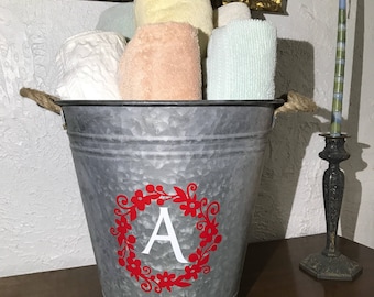 Galvanized Bucket, Galvanized Tub