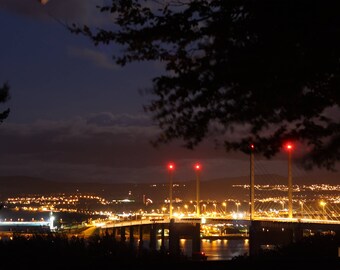 Framed Kessock Bridge Photography Print.