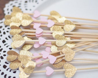 Mini donut skewers for sweets table (set of 18) - doughnut skewers - wedding donut tower