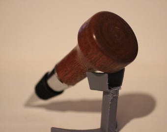 Mahogany Bottle Stopper