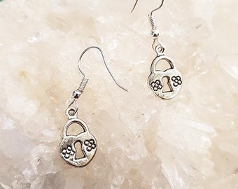 Pendientes Heart I Plateados