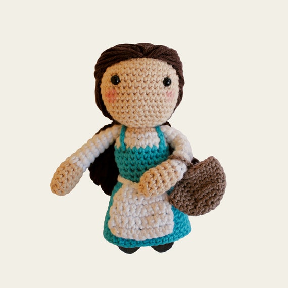Peasant Belle - Disney Princess. Amigurumi Pattern PDF.
