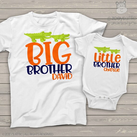 alligator big brother and little brother or sister matching