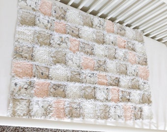 Hushabye Hollow Baby Rag Quilt -