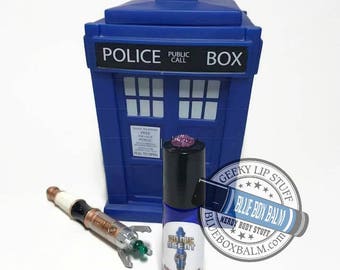 Sonic Scent - ROSE'S TEA - "Rose Tyler" Doctor Who Inspired Body Scent - A Flirty Rose Tea Fragrance in a Blue Glass Roller Bottle