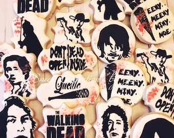 Walking Dead cookies