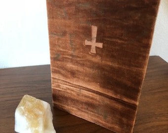 Peter Cross Copper Vintage Velvet Journal