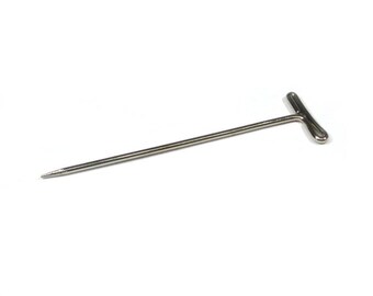 Steel Dressmaker T-Pins - 1/2 Lb. Box (T Pin #28, 1-3/4" Long)