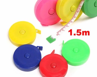 1.5 meter retractable tape measure