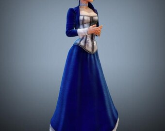 Elizabeth Bioshock Bolero and Skirt