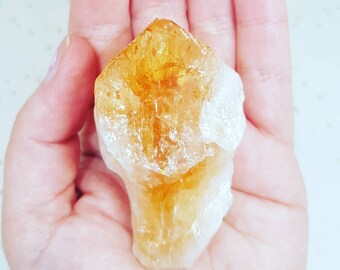 Citrine Crystal Point, Citrine Crystal, Crystal Point, Citrine Point, Natural Crystal, Raw Crystal, Citrine Crystals, Natural Crystals, Gem