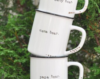 Baby shower mug baby shower gift coffee mug mom mug baby shower new mom mug mama bear mug new baby gift personalized mug dad mug custom mug