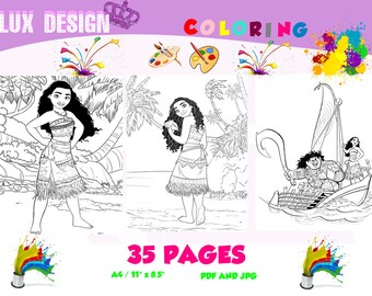 moana coloring 35 pages jpg pdf file coloring pagesmoana printabledigital - Moana Coloring Pages Pdf moana coloring 35 pages jpg pdf file coloring pagesmoana printabledigital - Moana Coloring Pages Pdf