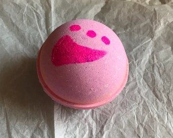 Pink Blast Bubbling Bath Bomb