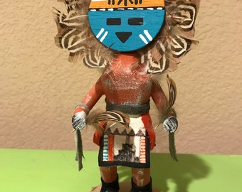 Kachina Dancer Doll "Sunface" by Hopi Artist R. Gray