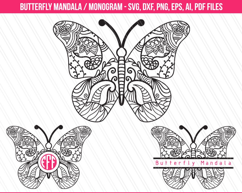 Free Free 70 Cricut Butterfly Mandala Svg Free SVG PNG EPS DXF File