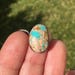 10 Carat Blue Oval Royston Turquoise Cabochon | Jewelry Making | Ring Making | Oval Stones | Gemstones | December Birthstone