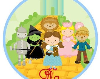 Iron On Wizard of Oz The Whole Crew