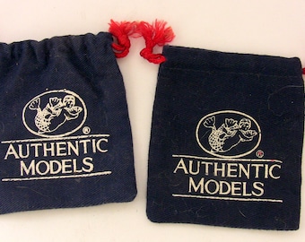 Vintage Authentic Models Pouches - ONLY - Lot of 2