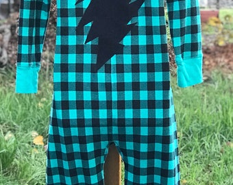 Grateful Dead Women’s Size Medium Pajamas Union Suit Onesie Thermal Longjohns