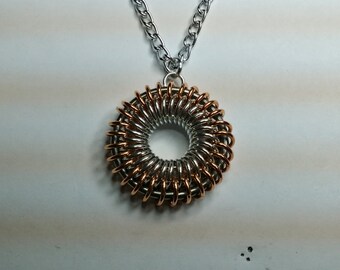 Chainmaille Sunburst Pendant