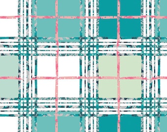 Lavish - Trellis Plaid Fresh - Katarina Roccella - Art Gallery Fabrics (LAH-26811)