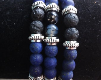 Gemstone Wrap Bracelet