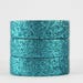 Washi tape masking tape tape blue glitter Aqua II