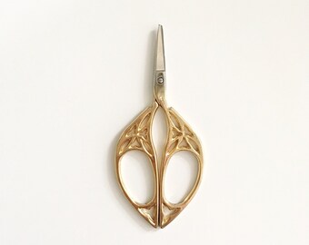 Gold Antique Scissors Embroidery Scissors
