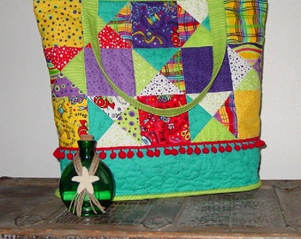 Big Charm Tote Pattern (pdf download)