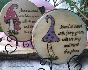 Midsummer Night's Dream Fairy Tile/Magnet