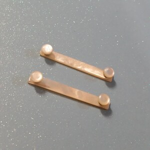 Mother-of-pearl Pins - vintage dress brooch