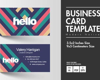 Business Card - Modern Native