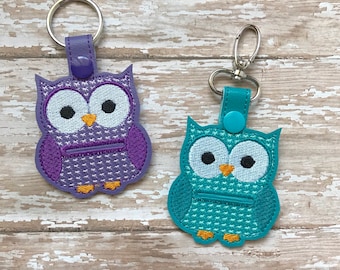 Aldi Quarter Holder, Aldi Keychain, Owl Quarter Holder, Aldi Key Chain, Aldi Quarter Keeper, Snap Tab, Key Fob---70 Colors