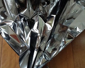 Set of 3 Space blankets, Emergency blankets, Mylar blankets, first aid blanket, safety blanket, thermal blanket, weather blanket;