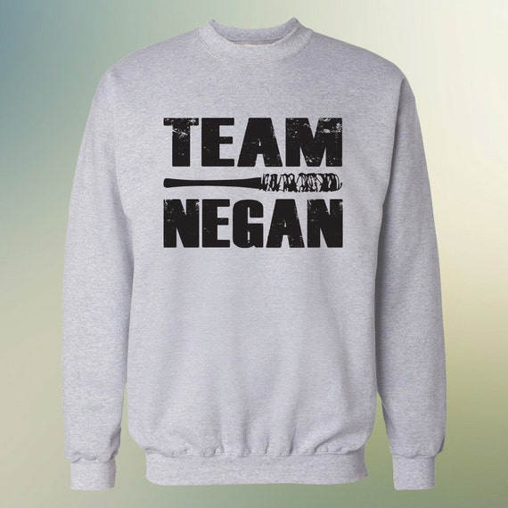 The Walking Dead "TEAM NEGAN" Negan Lucille Sweater S-3XL Sweatshirt