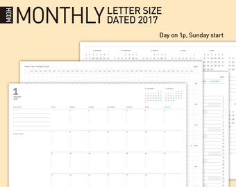 printable 2018 monthly goal tracker 2018 monthly calendar
