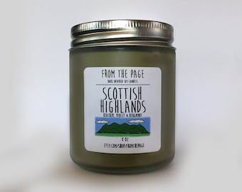 Scottish Highlands Soy Candle - 8 oz
